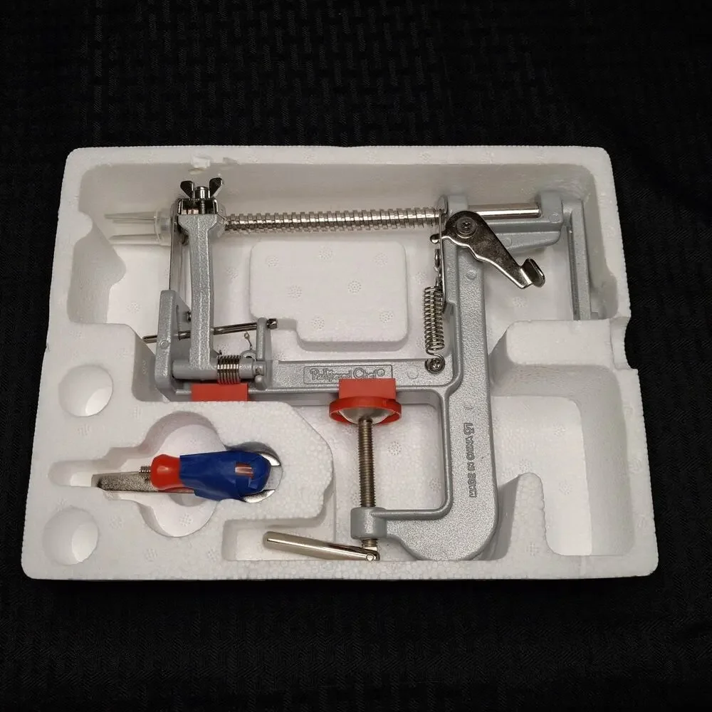 The Pampered Chef Apple Peeler Corer Slicer Model 2430 w/ Original Box EUC